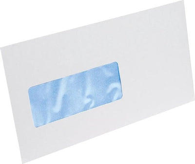 ENVELOP SPEEDMAIL 114X229 WIT VENSTER LINKS