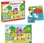 LEERSPEL 8 SPELLETJES IN 1