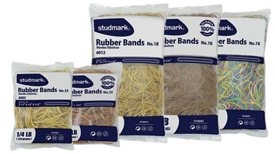 Studmark rubber bands 1/4LB #33