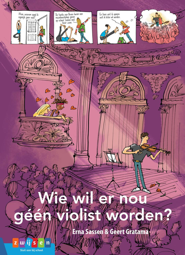 AVI E6+ STRIP WIE WIL ER GEEN VIOLIST WORDEN?