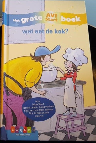 GROTE AVI START BOEK-WAT EET DE KOK