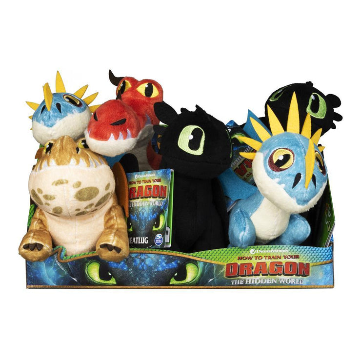 How To Train Your Dragon Plush Toys Asst