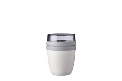 LUNCH POT ELLIPSE MINI WHITE