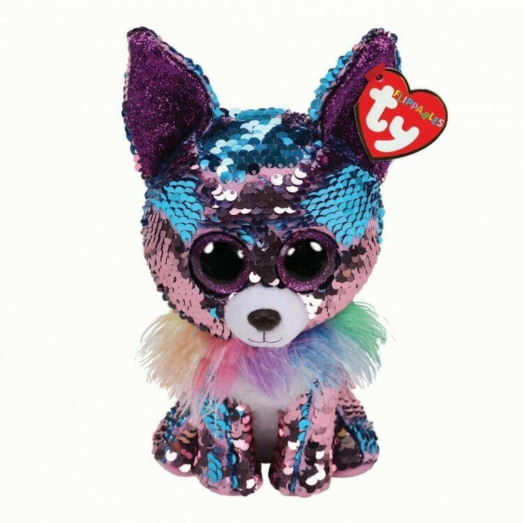 TY FLIPPABLES YAPPY CHIHUAHUA BLUE