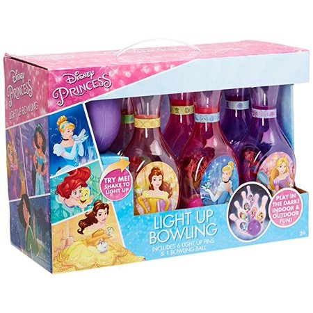 PRINCESS LIGHT UP BOWLING SET