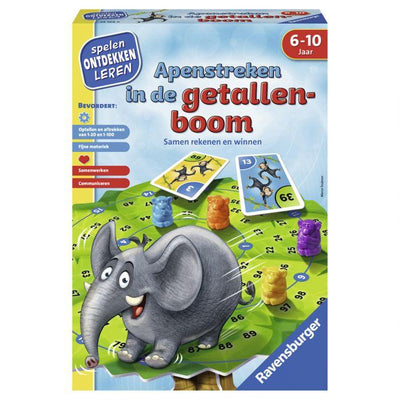 Ravensburger Apenstreken In De Getallenboom