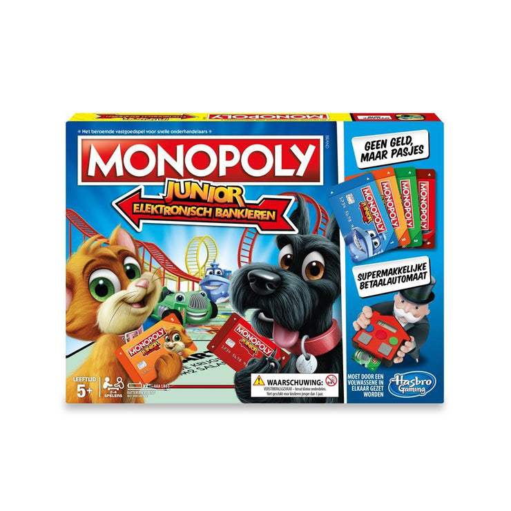 Hasbro Gaming Monopoly Junior Elektronisch Bankieren NL
