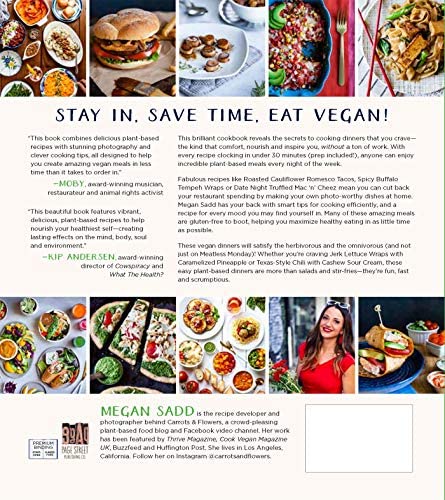 30-MINUTE VEGAN DINNERS 75 Fast Plant-Based Meals You're Going to Crave!  - MEGAN SADD