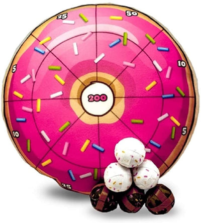 Top Trenz Dartboards Game Plush Pillow Donuts