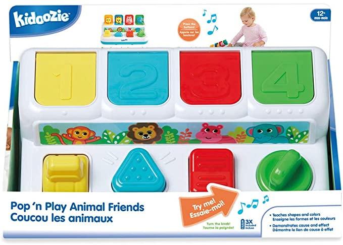 Kidoozie Pop 'N Play Animal Friends