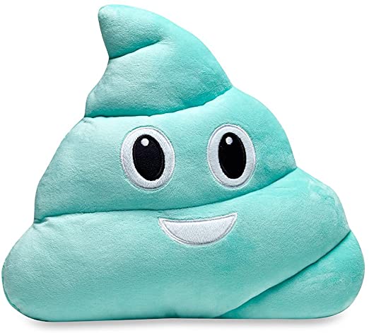 Top Trenz Aqua Poop Pillow Fruit Scented