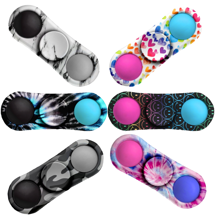 OMG MEGA POP FIDGET 2 SIDED SPINNERS
