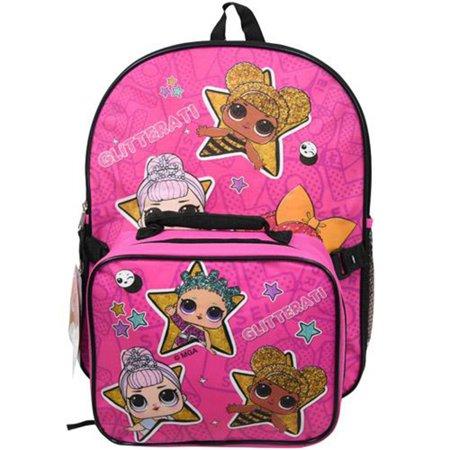 L.O.L Surprise 16" Backpack with Lunch Bag
