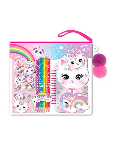 Color-Me Notebook Set Caticorn