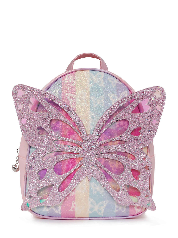 OMG BUTTERFLY STRIPED MINI BACK PACK