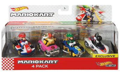 HOT WHEELS MARIO KART DIE CAST 4PK