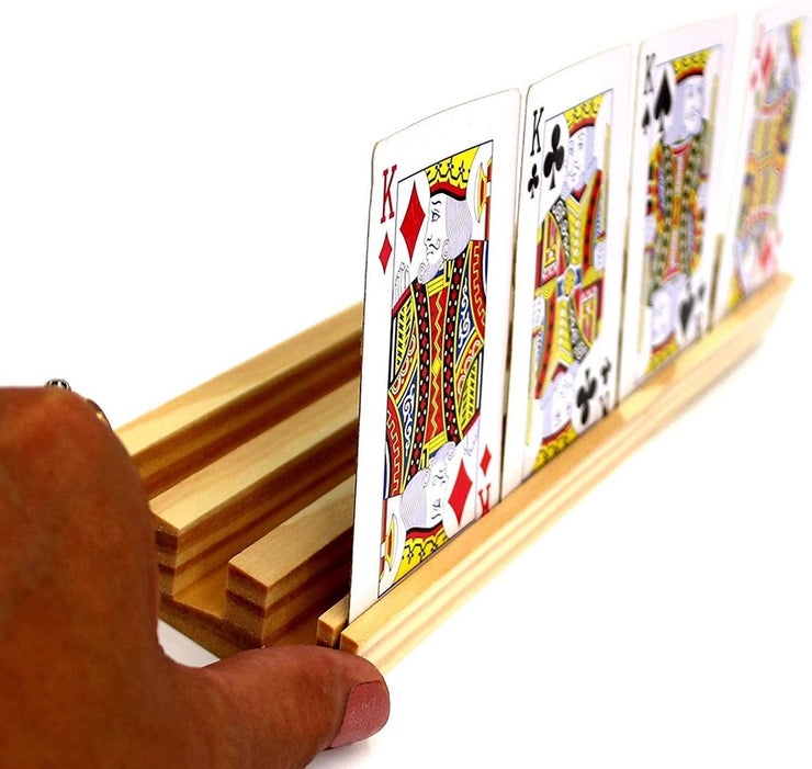 DOMINO EN KAARTENHOUDER 26X6CM