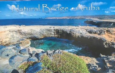 POST CARD NATURAL BRIDGE
