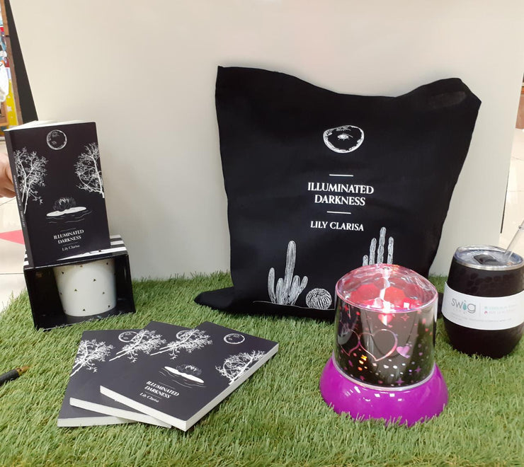 ILLUMINATED DARKNESS TOTE - LILY CLARISA