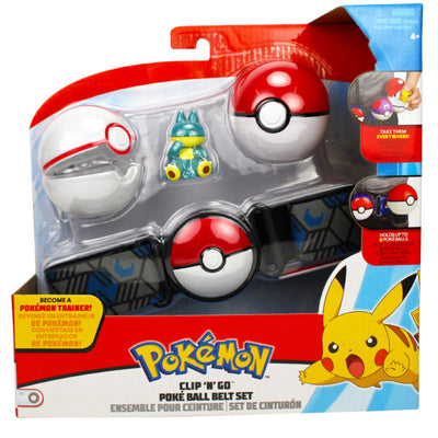 POKEMON CLIP N GO BELT SET