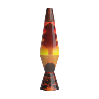 LAVA LAMP COLORMAX VOLCANO WHITE TRICOLOR