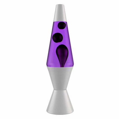 14.5 LAVA LAMP BLACK & PURPLE