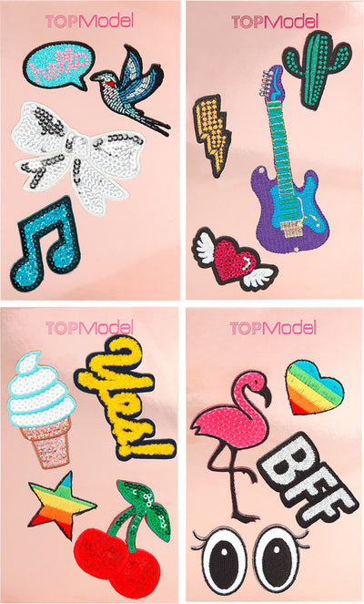 TOPMODEL STICKER PATCHES ASSORTED