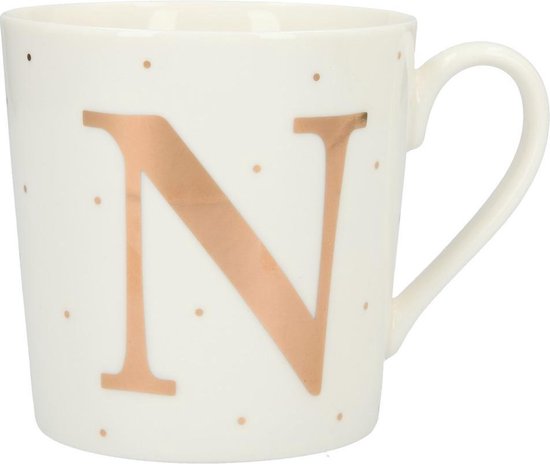 MUG- LETTER N