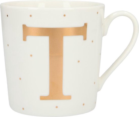 MUG- LETTER T