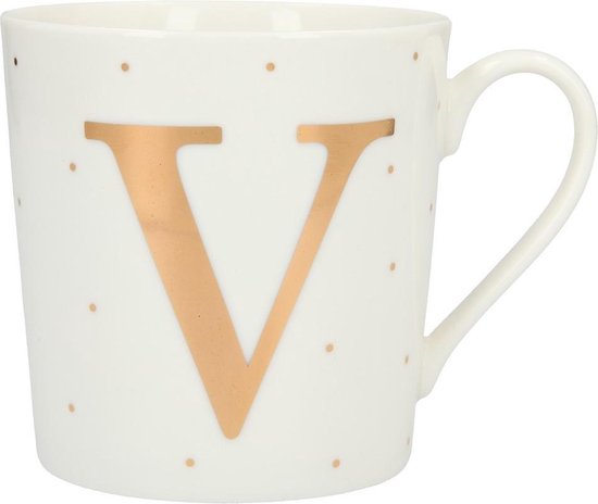 MUG- LETTER V