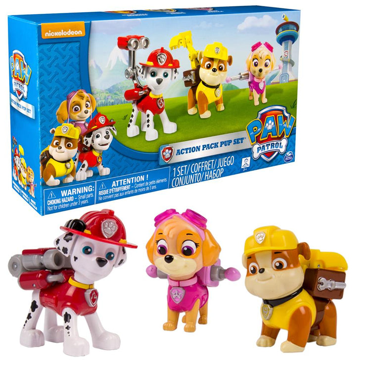 PAW PATROL PACK PUPS 3 PACK 1
