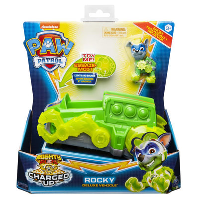 PAW PATROL MIGHTY PUPS THEMED VEHICLE ROCKY