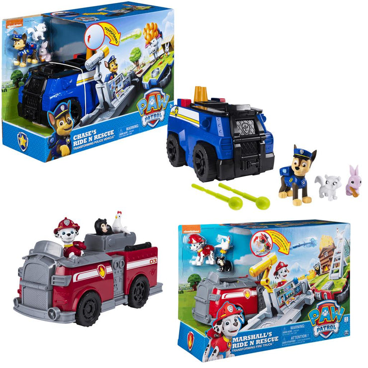 PAW PATROL ROLL N RESCUE VEHICLES ASSORTED