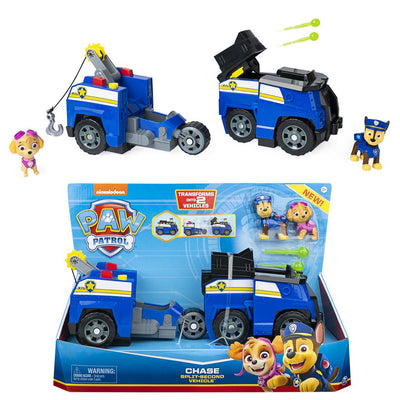 PAW PATROL SPLIT SECOND VEHICLE CHASE