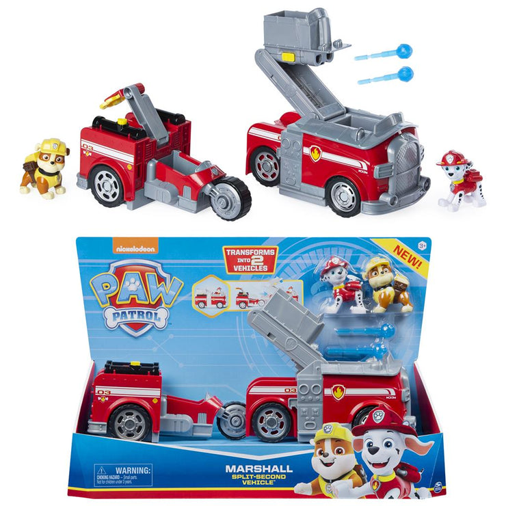 PAW PATROL SPLIT SECOND VEHICLE MARSHALL