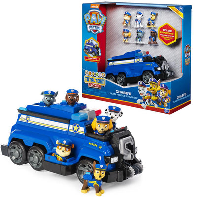 PAW PATROL TOTAL TEAM RESCUE VEHICLE CHASE