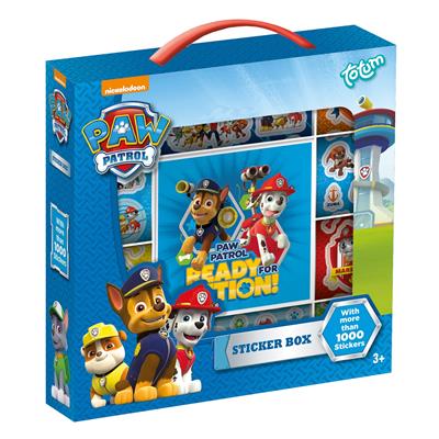 PAW PATROL STICKER BOX 1000+