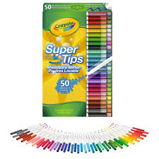 CRAYOLA VILTSTIFTEN SUPERPUNT 50ST