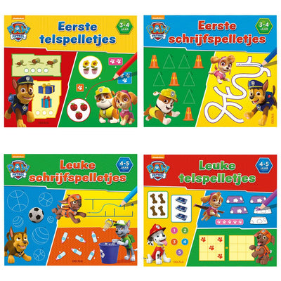 DELTAS PAW PATROL SCHRIJF TELSPELLETJES 3-5YRS