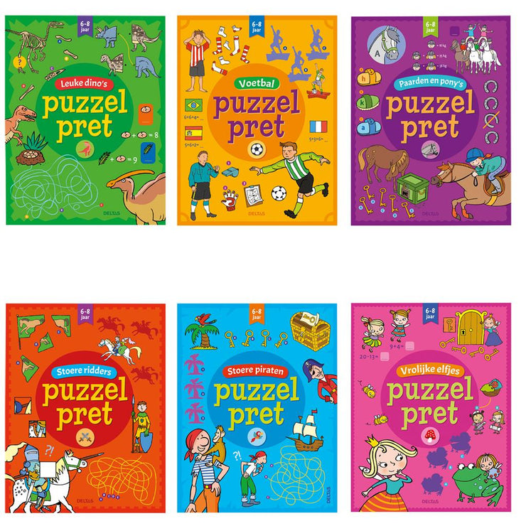 DELTAS PUZZELPRET 6-8YRS