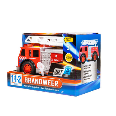 RESCUE RACER BRANDWEER 112 MET LICHT EN GELUID