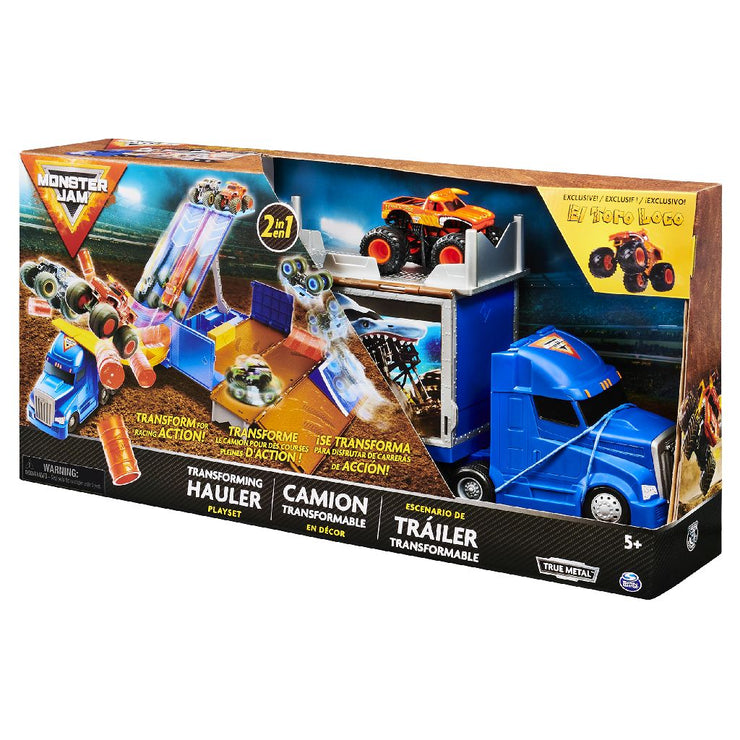 MONSTER JAM HAULER PLAYSET