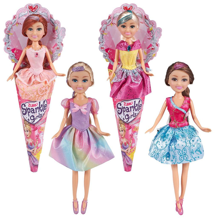 SPARKLE GIRLZ PRINCESS 4 ASSORTED