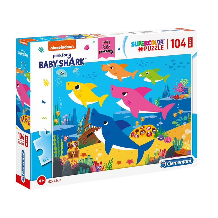 CLEMENTONI BABY SHARK PUZZEL 104ST