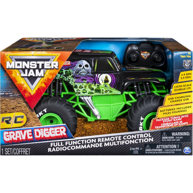 MONSTERJAM 1:15 GRAVEDIGGER RC