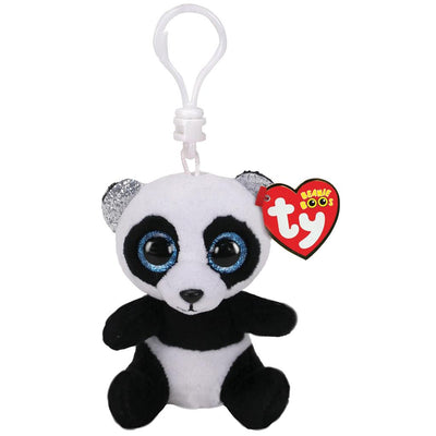 TY BEANIE BOO CLIP BAMBO PANDA 7CM