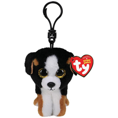 TY BEANIE BOO CLIP ROSCOE DOG 7CM