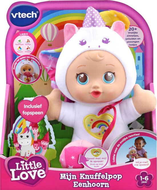 VTECH LITTLE LOVE MIJN KNUFFELPOP EENHOORN