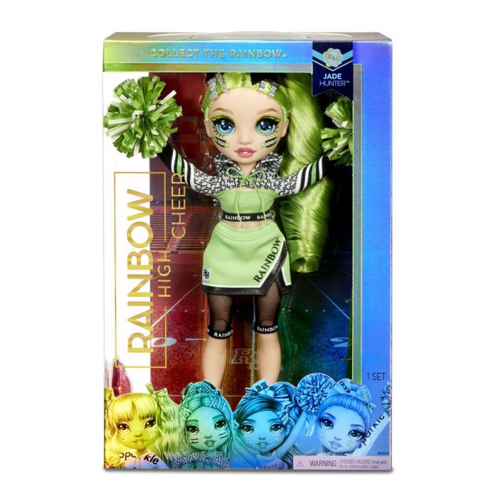 RAINBOW HIGH CHEER DOLL JADE HUNTER GREEN