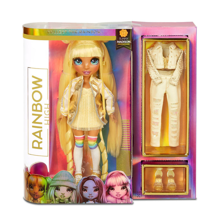 RAINBOW HIGH FASHION DOLL SUNNY MADISON